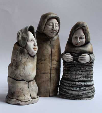 Group of 3 Porcelain Figures